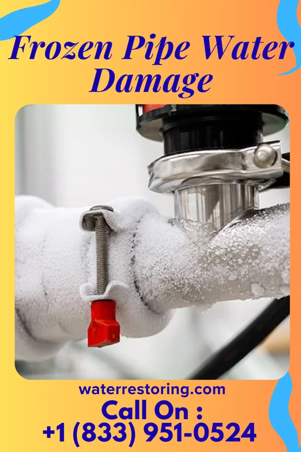 Frozen Pipe Water Damage in Teays Valley, WV